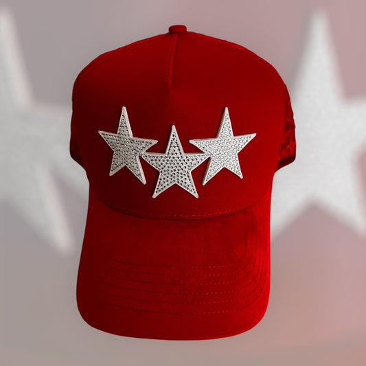 Star Hats Triple Red Star