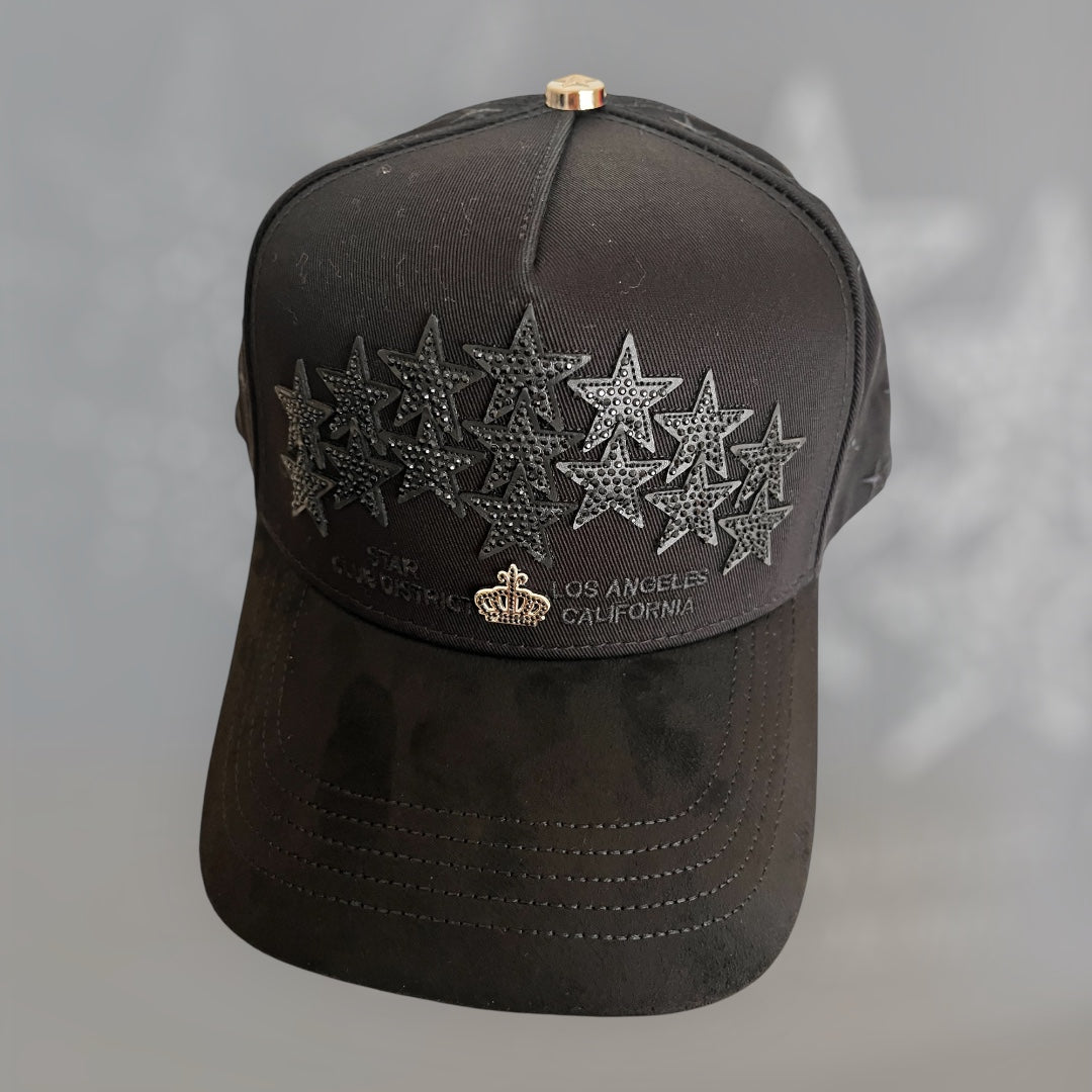 Star Hats Club Total Black