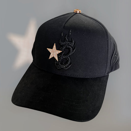 BARBAS HATS B STAR ROSE GOLD